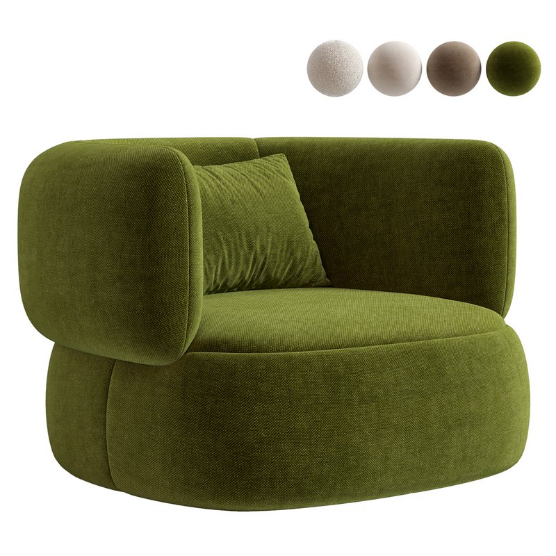 Martina swivel armchair Image 4