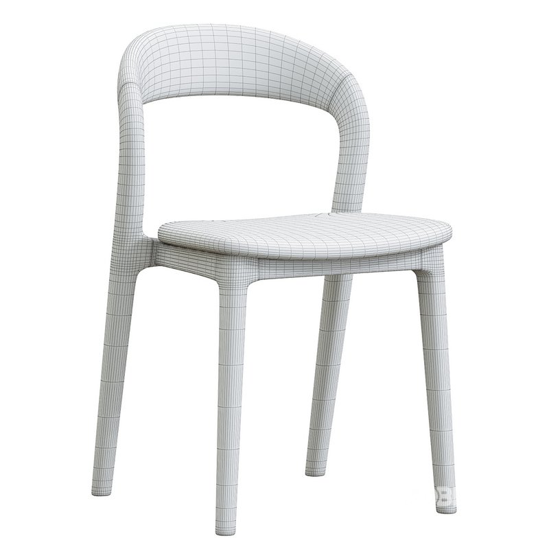 Amare Leather Dining Chair Image 5