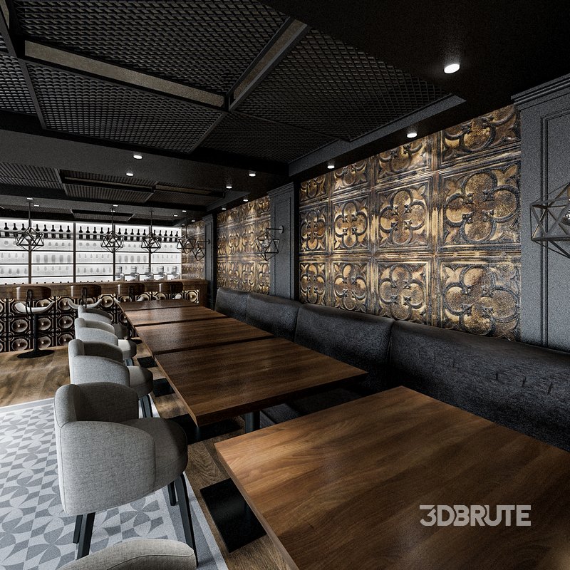 3D model Loft Bar Image 4