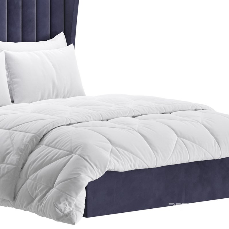 Octavia Velvet-Finish Ottoman Bed I Image 10