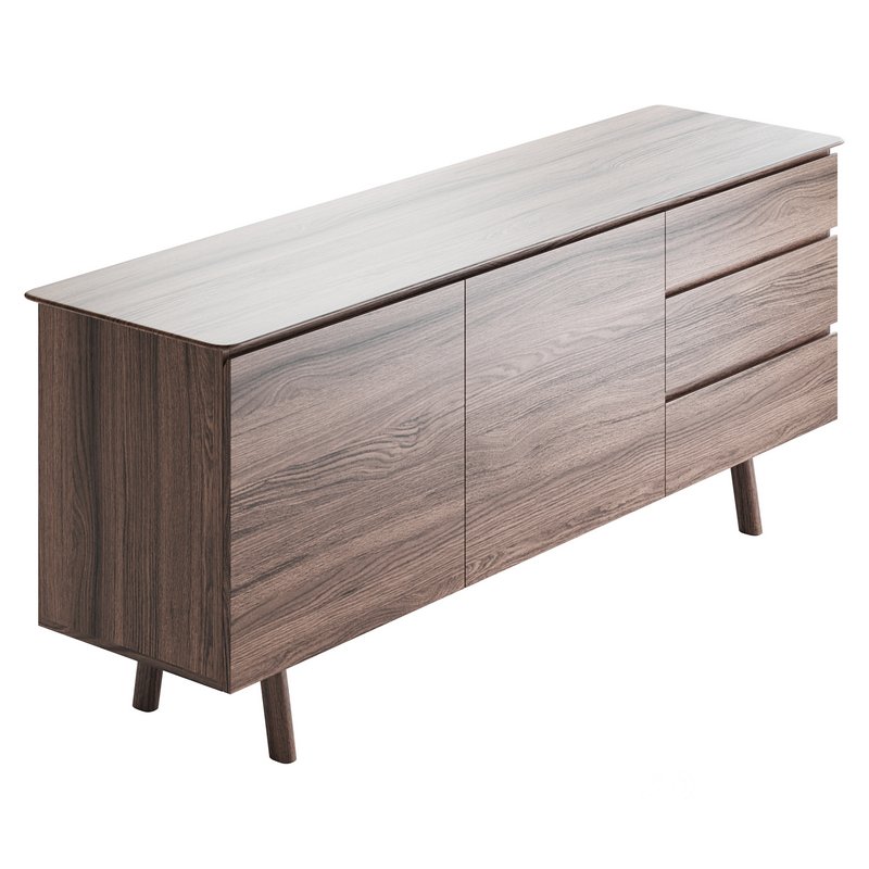 Madison 2 Door 3 Drawer Sideboard in Oak Image 9