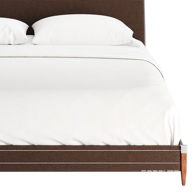 TIBURON MINK UPHOLSTERED QUEEN BEDl Image 10