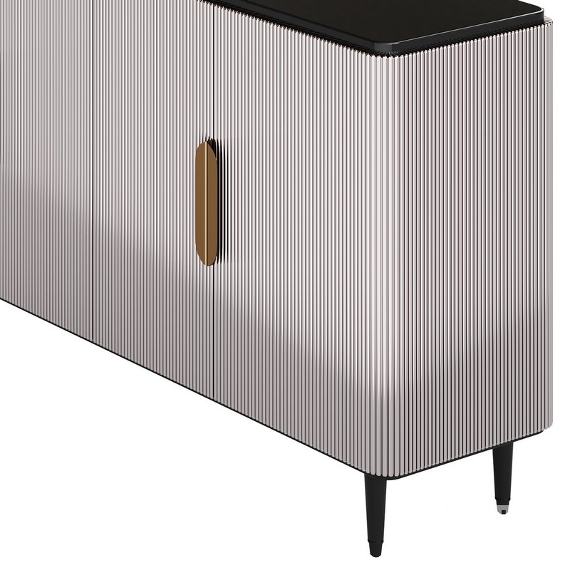 Modern Sideboard Buffet Black Kitchen Image 11