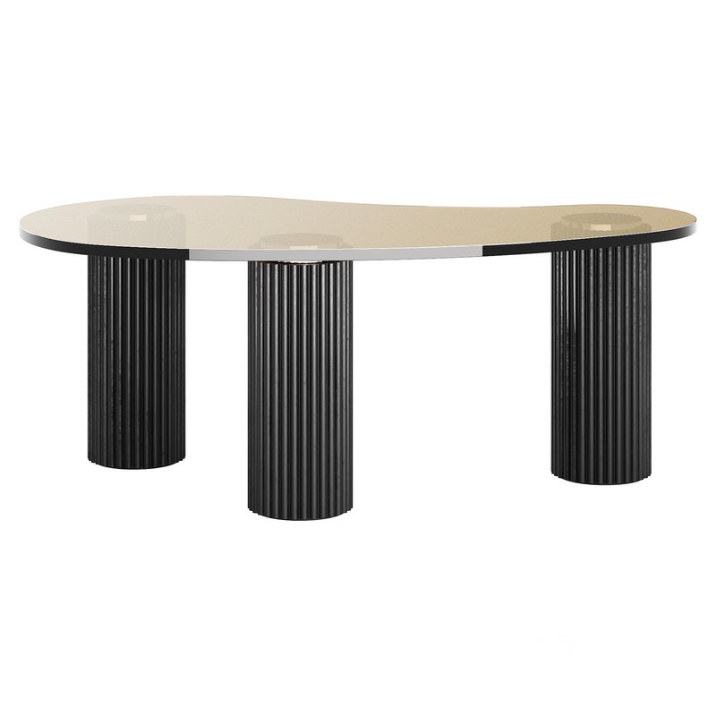 Modern Black Coffee Table Image 10