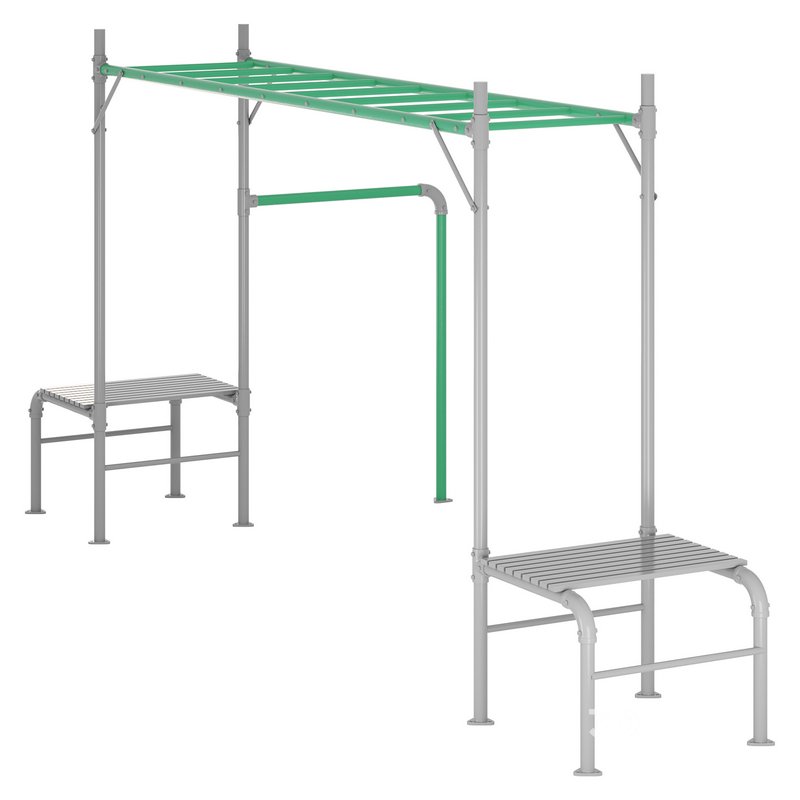 JUNIOR JUNGLE MONKEY BAR MODULE – LIFESPAN KIDS Image 8