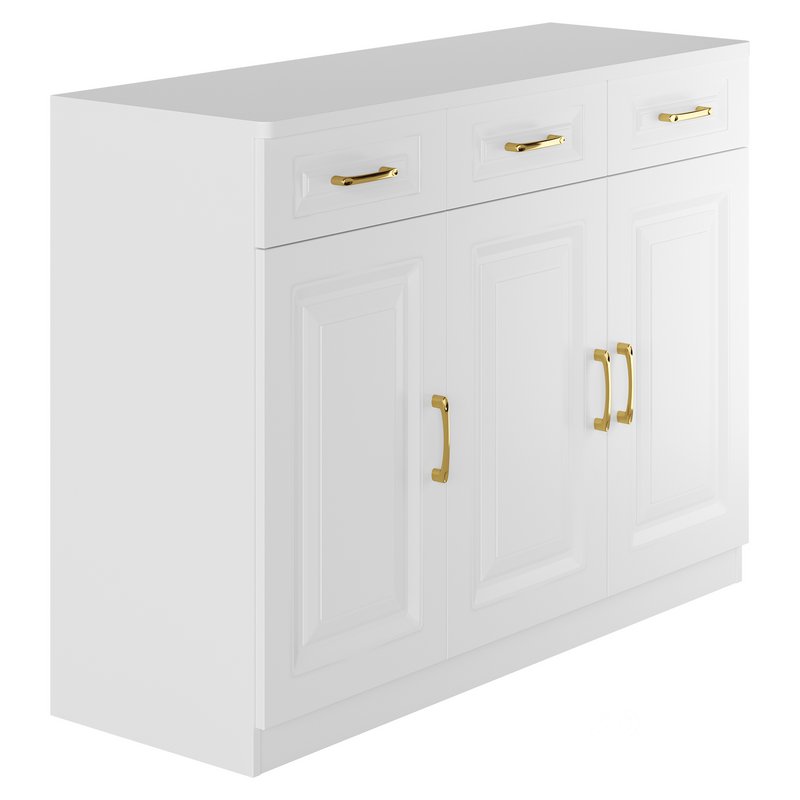 Modern Wood Sideboard Credenza 3 Image 10