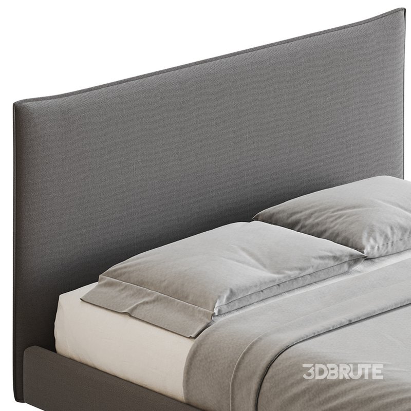 FACADE SHADOW VELVET QUEEN BED Image 11