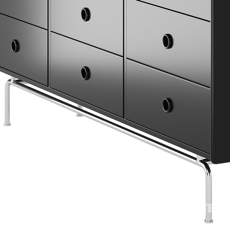 Stylish Wood Sideboard Image 9