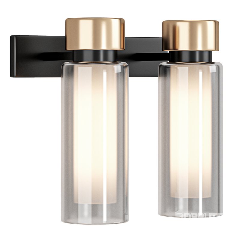 1950 Inspired Osman Double Wall Cylindrical Diffusers by Corrado Dotti Image 1