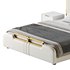 Upholstered Headboard Bed Frame Modern Panel Bed I - Thumbnail 10