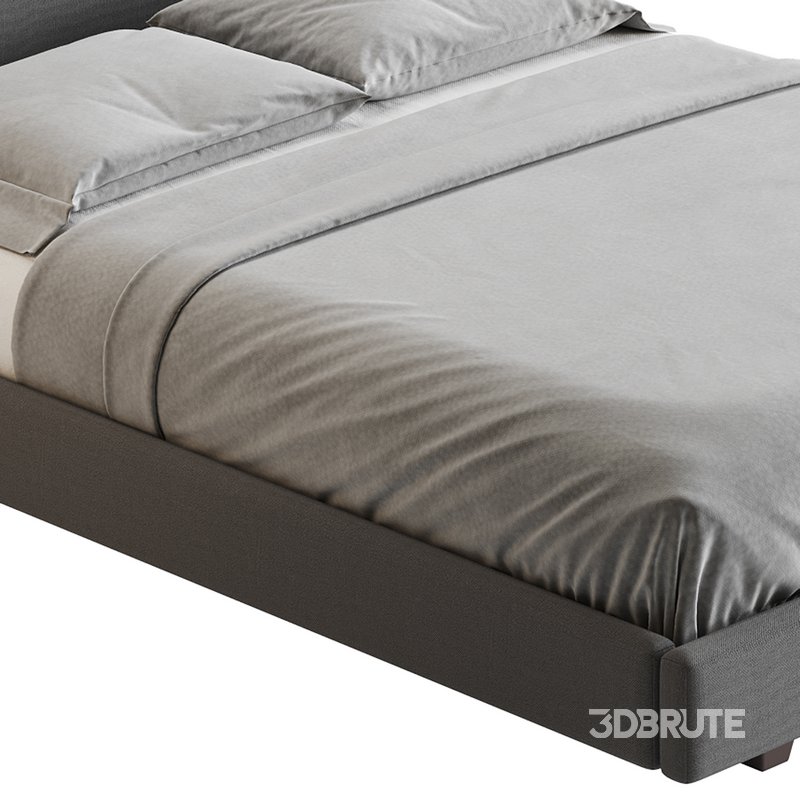 FACADE SHADOW VELVET QUEEN BED Image 10