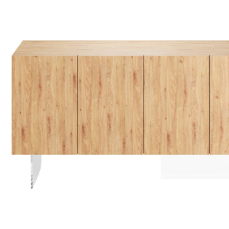Wood Sideboard Image 10