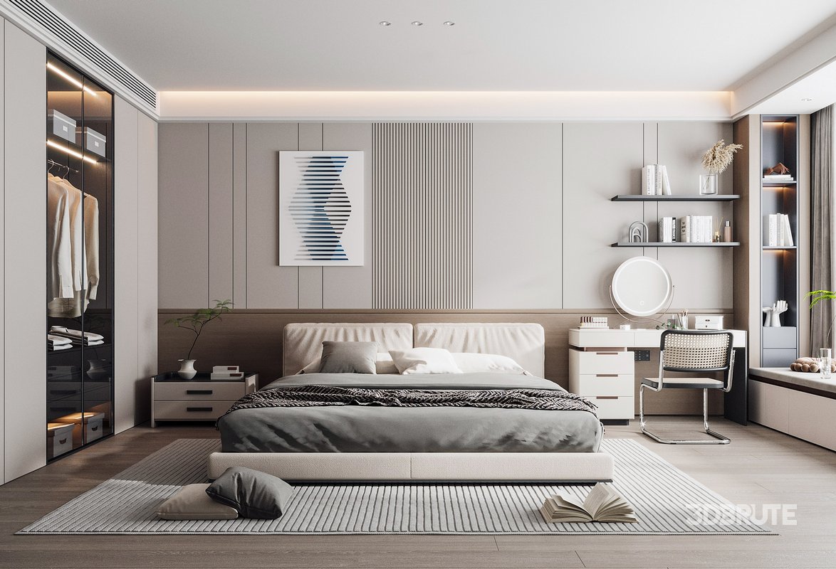 Modern bedroom Image 1
