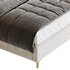 White Faux Leather Upholstered Modern Bed - Thumbnail 11