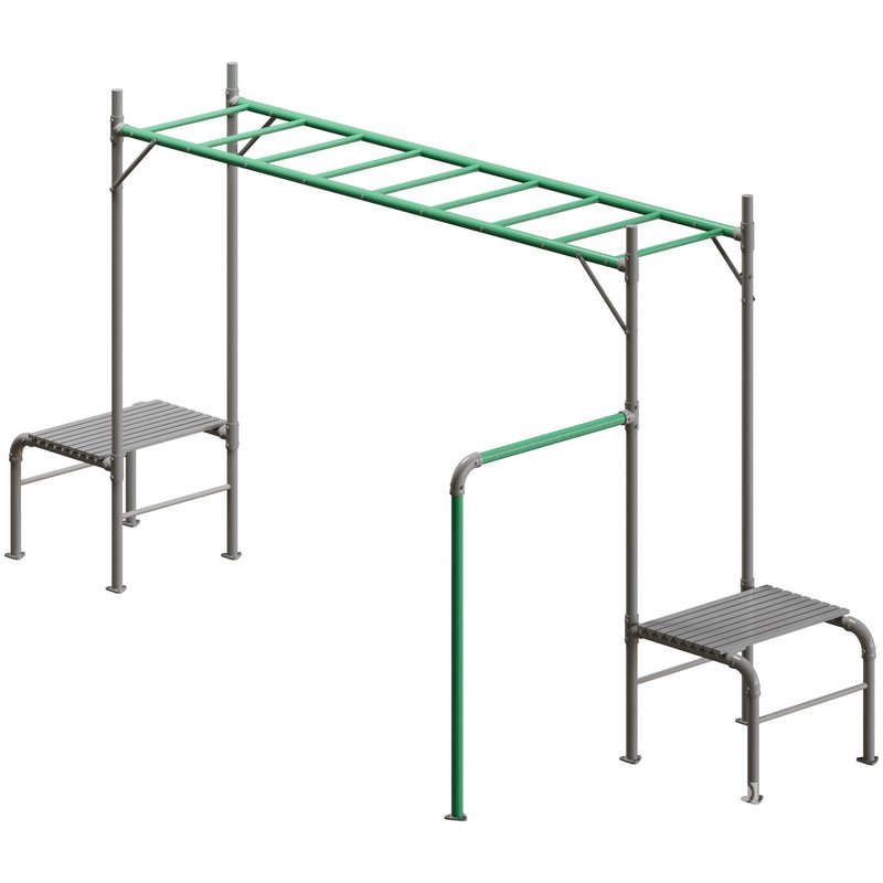 JUNIOR JUNGLE MONKEY BAR MODULE – LIFESPAN KIDS Image 1
