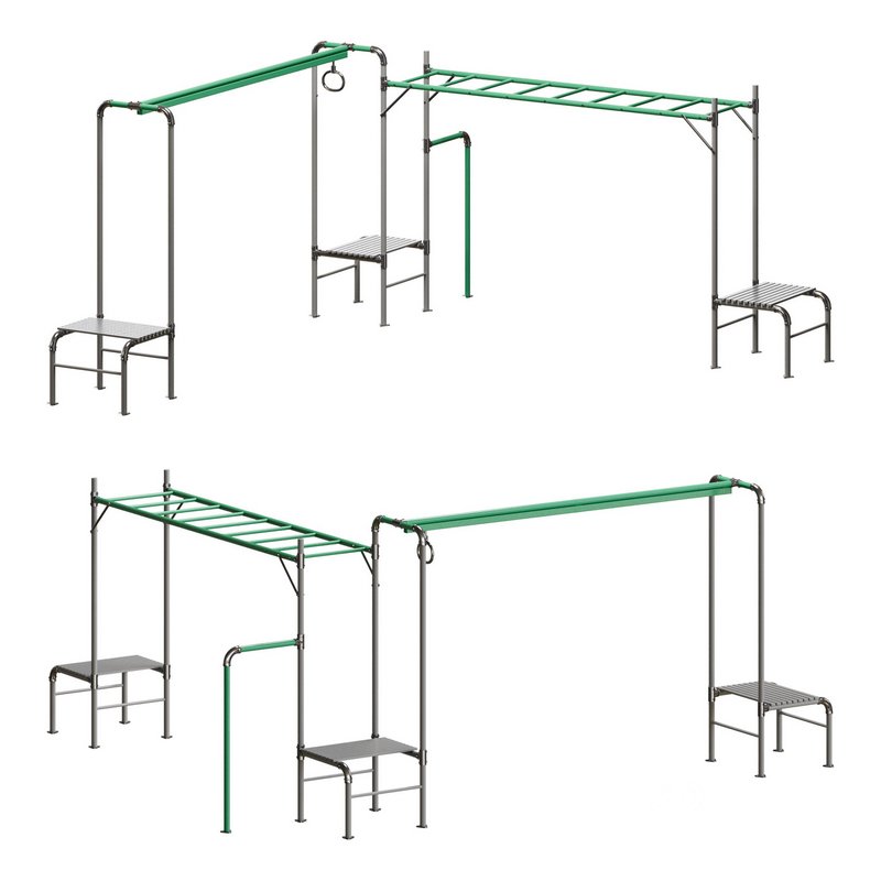 JUNIOR JUNGLE TARZAN MONKEY BARS Image 1