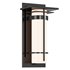 Banded with Top Plate Small Outdoor Sconce - Thumbnail 2