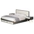 Grey Rectangular Headboard Standard Bed - Thumbnail 11