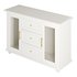 Sleek White Modern Sideboard Credenza - Thumbnail 11