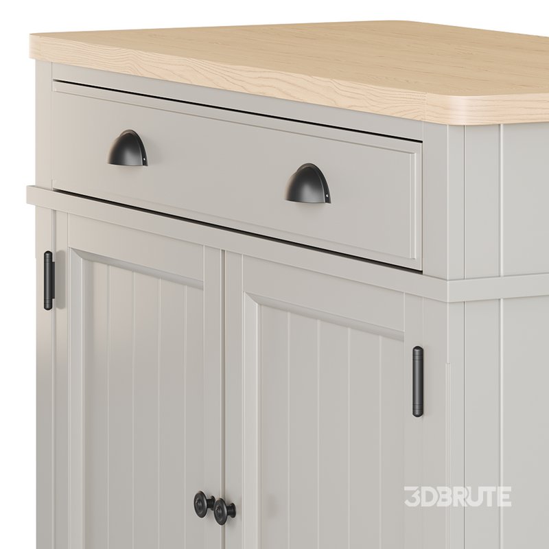 Harrogate 2 Door Sideboard in Prairie Image 10