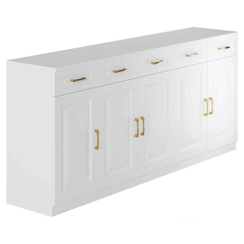 Modern Wood Sideboard Credenza 1 Image 11