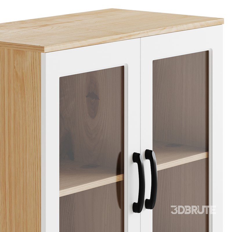 Modern Wood Buffet Cabinet Image 11