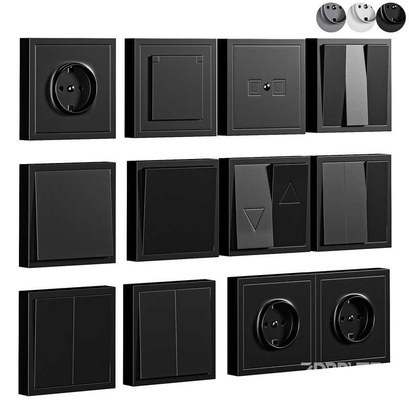 Sockets and switches Donel serie R98 Image 3