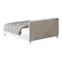 White Faux Leather Upholstered Modern Bed - Thumbnail 12