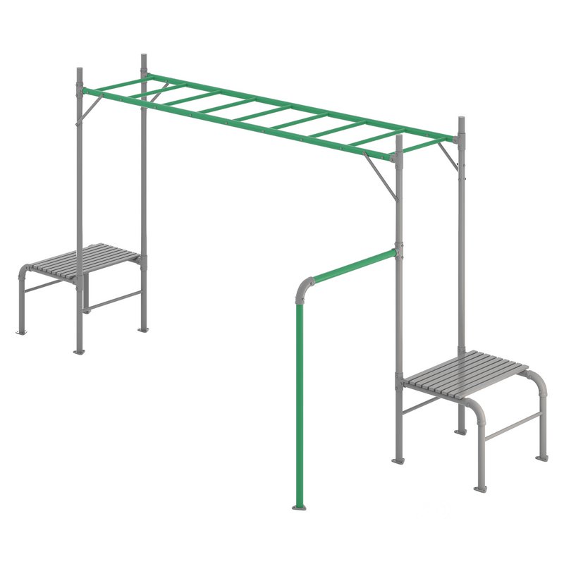 JUNIOR JUNGLE MONKEY BAR MODULE – LIFESPAN KIDS Image 12