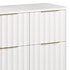 White Bedroom Dresser for Storage in Gold - Thumbnail 11