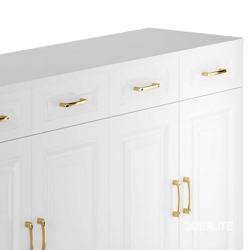 Modern Wood Sideboard Credenza 1 Image 12