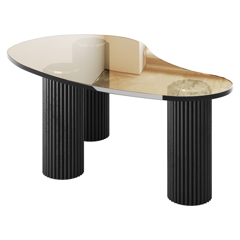 Modern Black Coffee Table Image 12