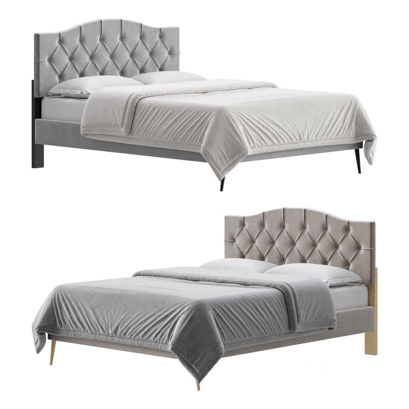 Perth Fabric Bed Frame Image 1