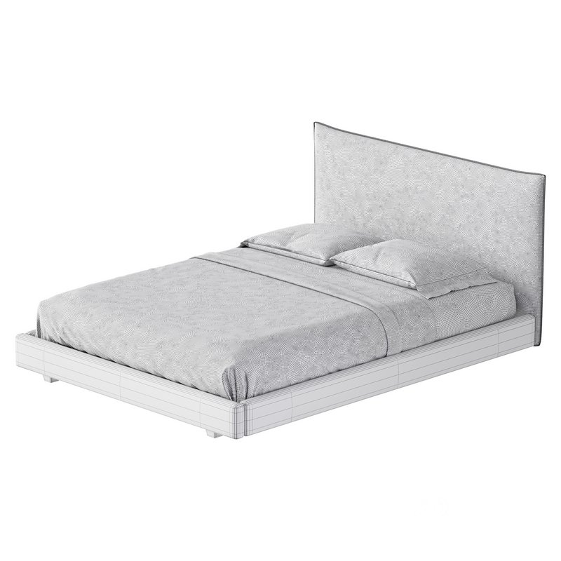 FACADE SHADOW VELVET QUEEN BED Image 13