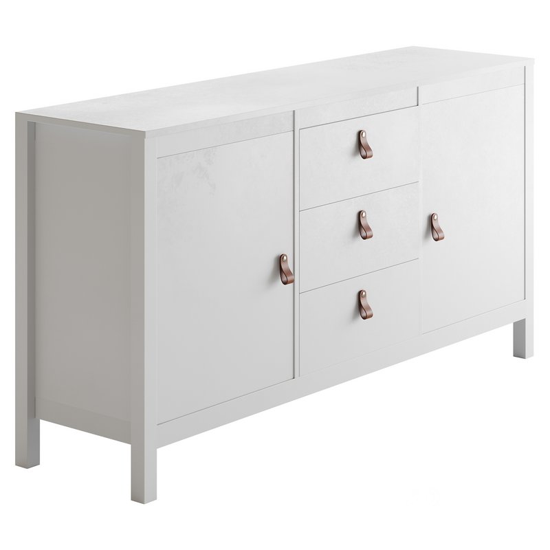 Mcintyre Wide 3 Drawer Sideboard Image 13