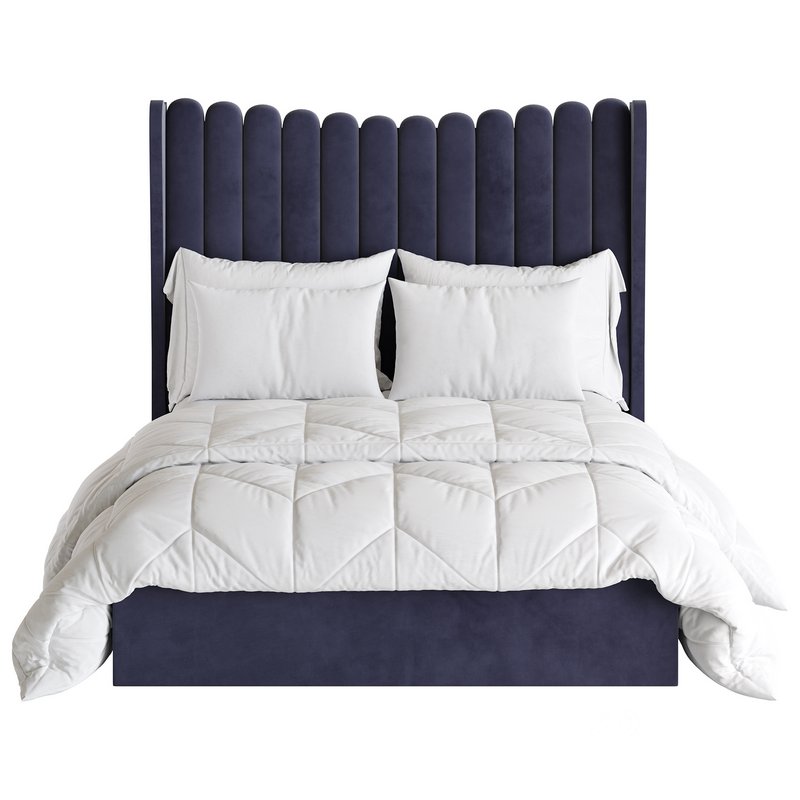 Octavia Velvet-Finish Ottoman Bed I Image 12