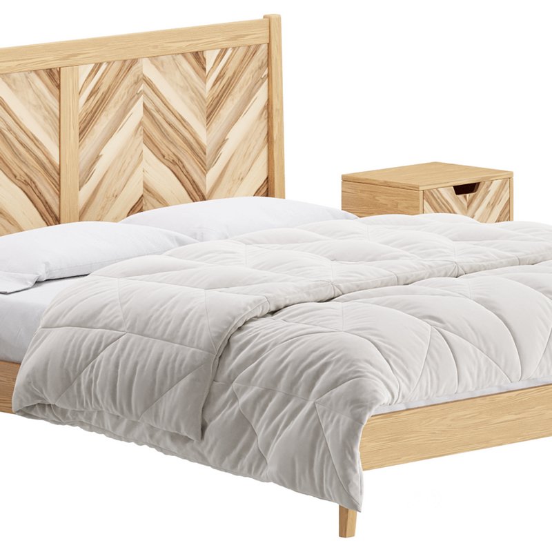 Paxton Wooden Bed Image 13