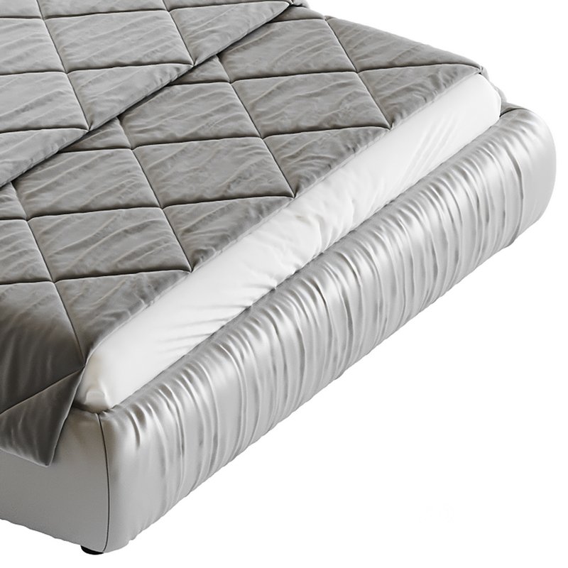 Modern Bed Frame Foam Standard Bed Image 12