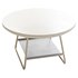 Modern Sled Round Wood Coffee Table - Thumbnail 13
