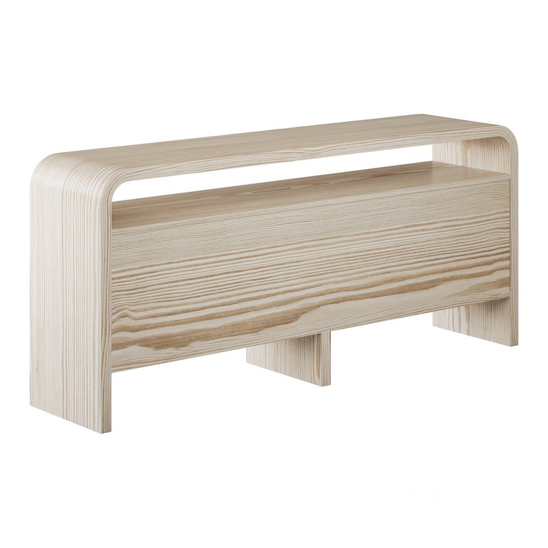 Wood Sideboard Buffet Japandi Image 13