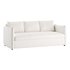 WHITE PERFORMANCE FABRIC SLEEPER SOFA - Thumbnail 11