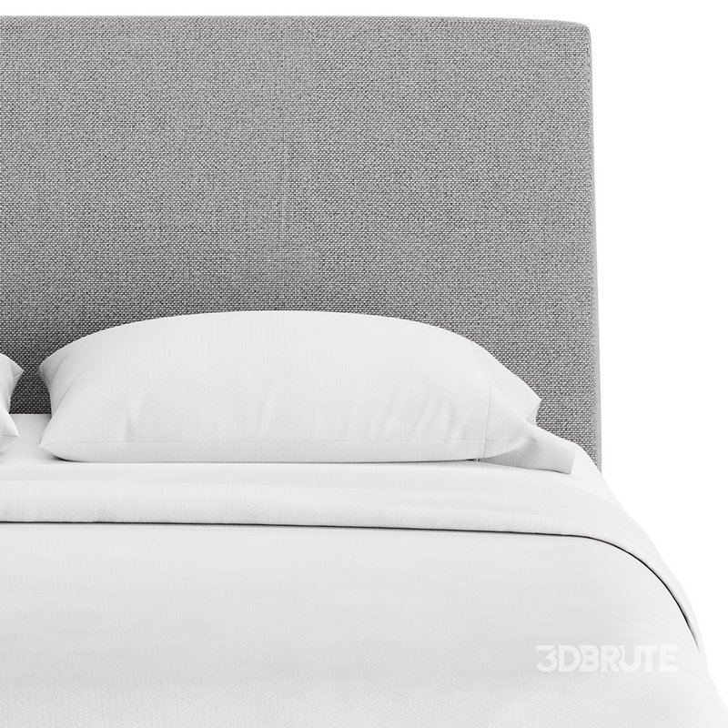 TIBURON MINK UPHOLSTERED QUEEN BEDl Image 13