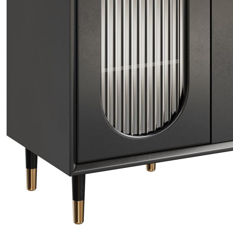 Wood Glam Sideboard Credenza 1 Image 14