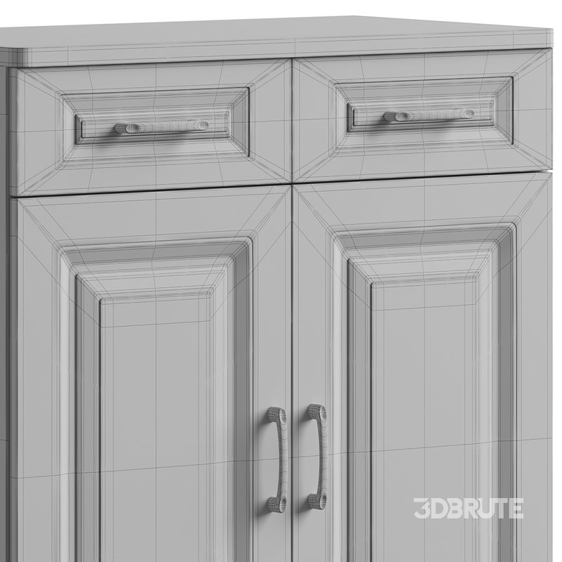 Modern Wood Sideboard Credenza 2 Image 14