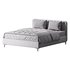 White Faux Leather Upholstered Modern Bed - Thumbnail 14