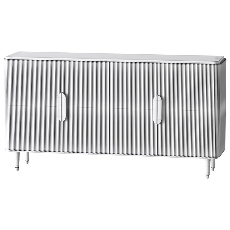 Modern Sideboard Buffet Black Kitchen Image 13