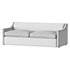 GREY PERFORMANCE FABRIC SLEEPER SOFA - Thumbnail 14