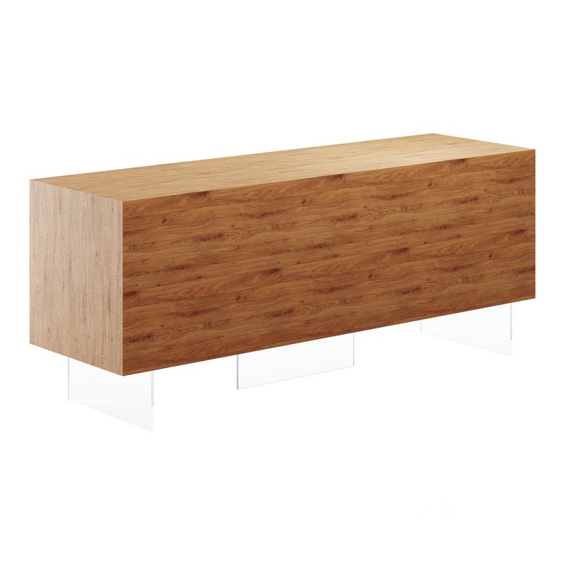 Wood Sideboard Image 15