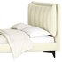 Eden Suede Fabric Upholstered Modern Bed - Thumbnail 14