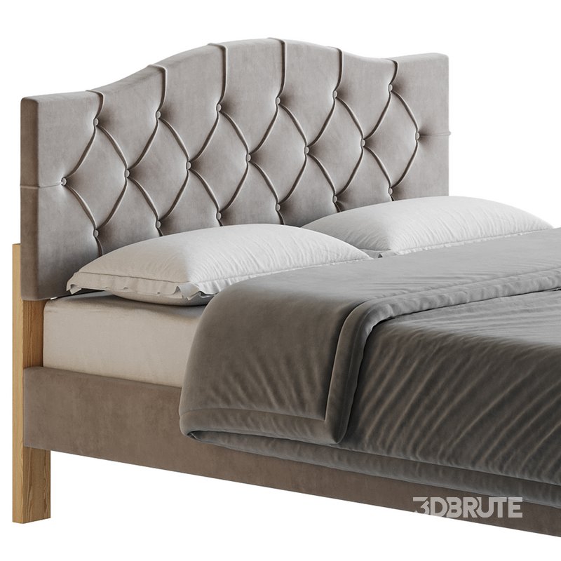 Perth Fabric Bed Frame Image 16